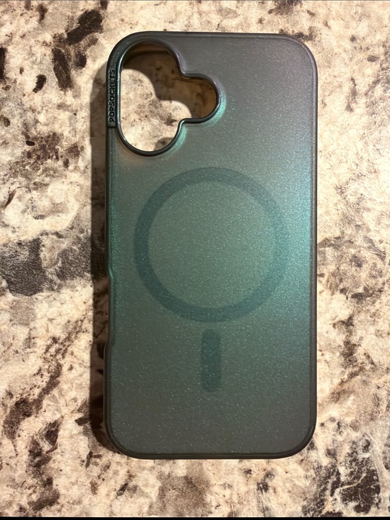 PopSocket Other - Pop socket MagSafe-Compatible green and purple shimmer for iPhone 16